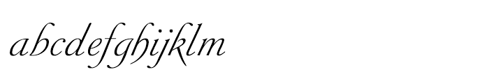 Siren Script Font LOWERCASE