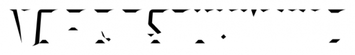 SILVER CHISEL TOP Font LOWERCASE