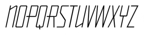 Sign Man JNL Oblique  Font LOWERCASE