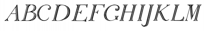 Silius Engraved Regular Font UPPERCASE