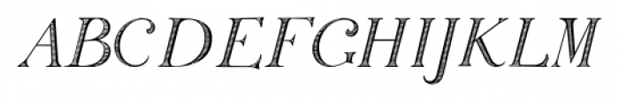 Silius Engraved Regular Font LOWERCASE
