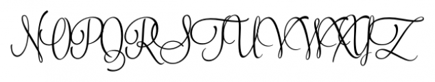 Silver Regular Font UPPERCASE