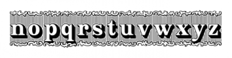 Silverland Regular Font LOWERCASE