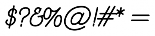 Simple Serif Medium Font OTHER CHARS
