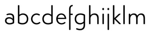Simplo Soft Light Font LOWERCASE