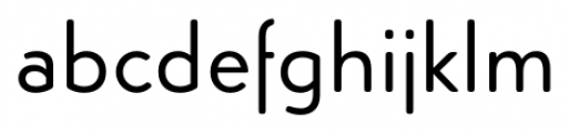 Simplo Soft Regular Font LOWERCASE