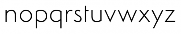 Simplo Thin Font LOWERCASE