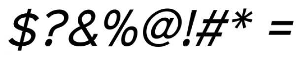 Sinkin Sans 400 Italic Font OTHER CHARS