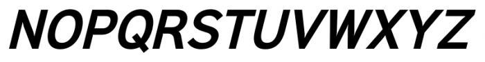 Sinkin Sans Narrow 600 Semi Bold Italic Font UPPERCASE