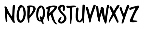 sideburnBob Regular Font UPPERCASE