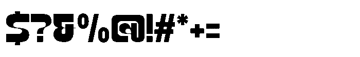 Siator Regular Font OTHER CHARS