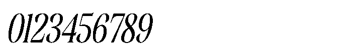 Sicelka Italic Font OTHER CHARS