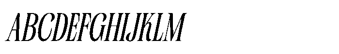 Sicelka Italic Font UPPERCASE