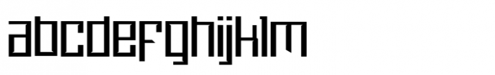 Sidefont Light Font LOWERCASE