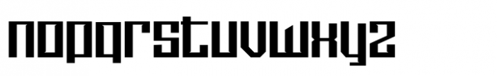 Sidefont Medium Font LOWERCASE