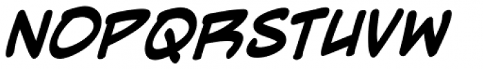 Sidekick BB Bold Font UPPERCASE
