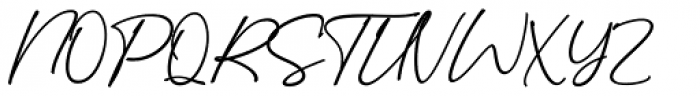 Sidelle Regular Font UPPERCASE