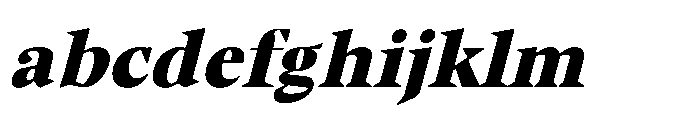Sidera Black Slanted FONT
