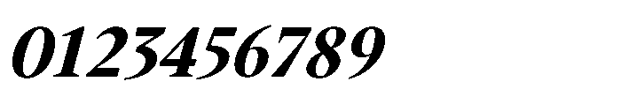 Sidera Bold Slanted Font OTHER CHARS