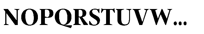 Sidera Bold Font UPPERCASE