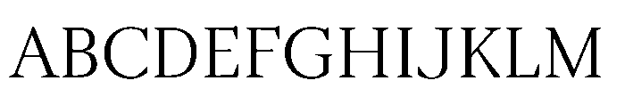 Sidera Light Font UPPERCASE
