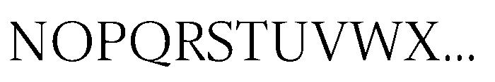 Sidera Light Font UPPERCASE