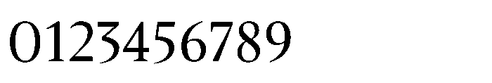 Sidera Regular Font OTHER CHARS
