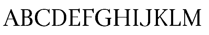 Sidera Regular Font UPPERCASE