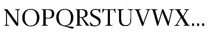 Sidera Regular Font UPPERCASE