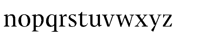 Sidera Regular Font LOWERCASE