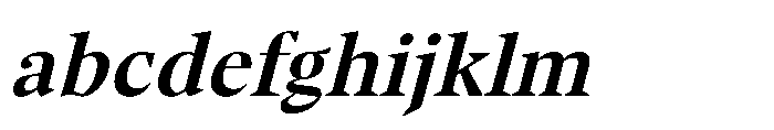 Sidera Semi Bold Slanted FONT