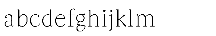 Sidera Thin FONT