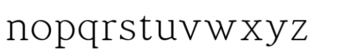 Sienna Variable Font LOWERCASE