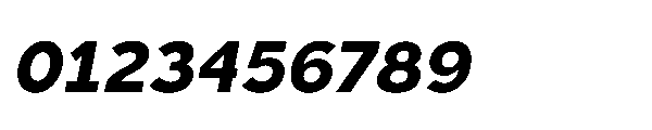 Sienta Bold Oblique Font OTHER CHARS