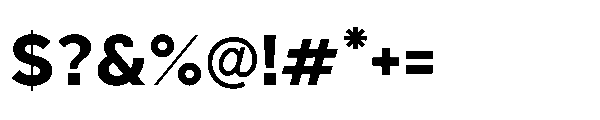 Sienta Bold Font OTHER CHARS