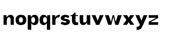 Sienta Bold Font LOWERCASE