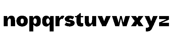 Sienta Extra Bold Font LOWERCASE