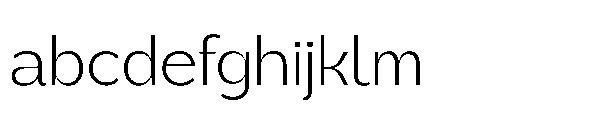 Sienta Light FONT