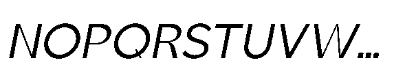 Sienta Oblique Font UPPERCASE