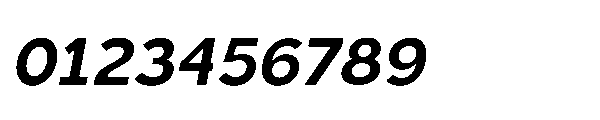 Sienta Semi Bold Oblique Font OTHER CHARS