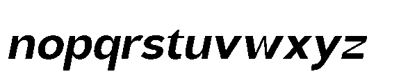 Sienta Semi Bold Oblique Font LOWERCASE