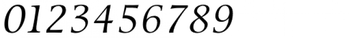 Sierra Std Italic Font OTHER CHARS