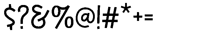 Sigam Light Font OTHER CHARS