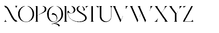 Sigera Font UPPERCASE