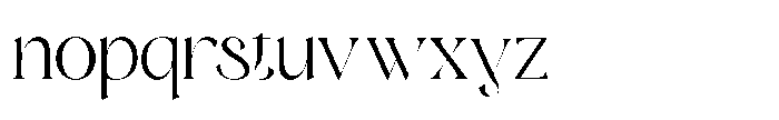 Sigera Font LOWERCASE