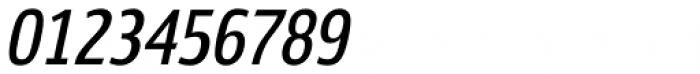 Sigma Condensed Regular Oblique Font OTHER CHARS
