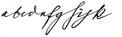 Sigmund Freud Typeface Kurrent Font LOWERCASE
