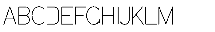 Sign Art Monoline JNL Regular FONT