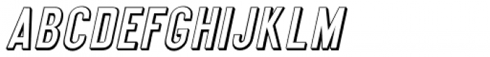 Sign Project Oblique JNL Font LOWERCASE