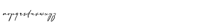 Sign style Font LOWERCASE